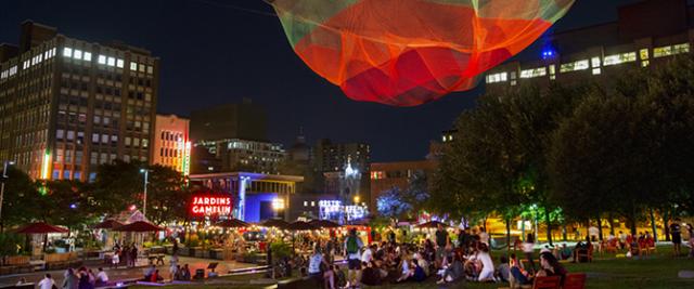 Crédit photo :Martine Doyon via le site web du Quartier des spectacles